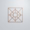 Ekena Millwork Large Jamestown Decorative Fretwork Wood Wall Panels, Cherry, 23 3/8"W x 23 3/8"H x 3/8"T WALW24X24X0375JTNCH - alternate 5